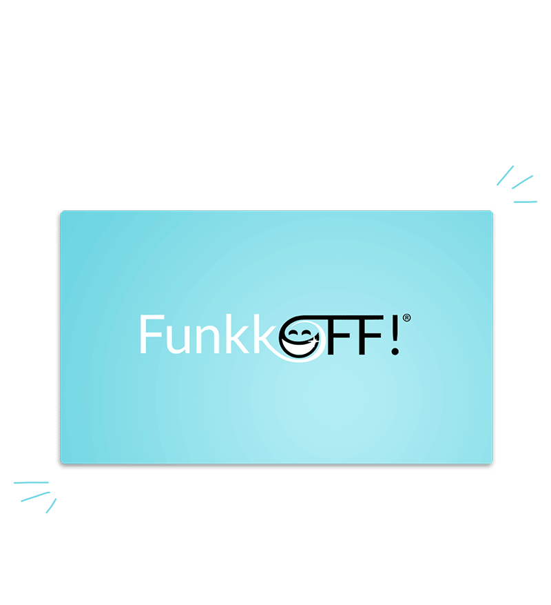 E-Gift Cards<br> FunkkOFF!<span class="registration-mark">®</span> for ALL!